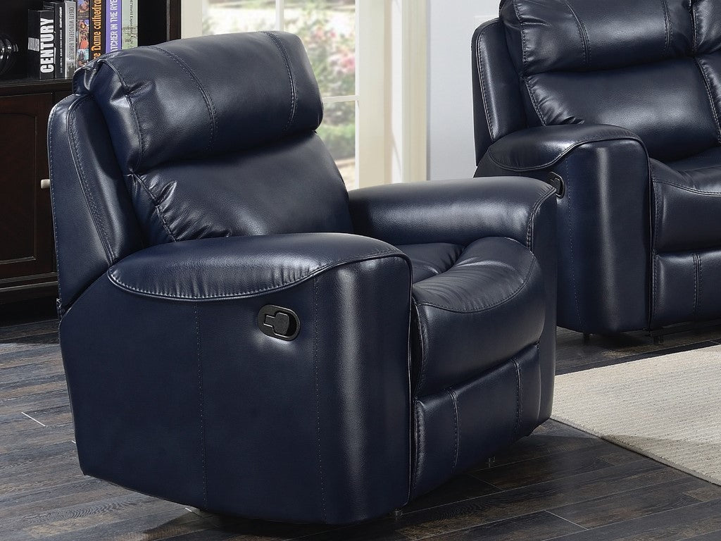 Brooklyn Navy Recliner Spencer James Furniture
