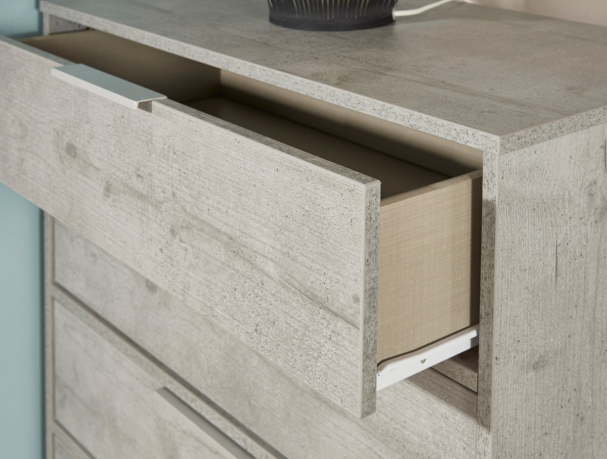 Concrete store dressing table