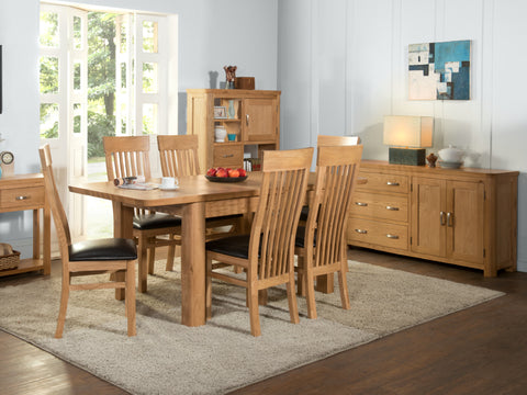 Teviso - Oak Dining & Living Room