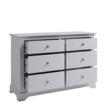 Brunel Grey - 6 Draw Wide Chest