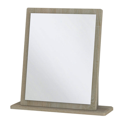 Ealing -  Grey/Dark Wood - Small Vanity Mirror