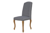 Luxury Chair With Studs - Light Grey