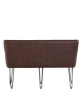 Studded Back Bench Tan - 140cm