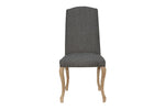 Luxury Chair With Studs - Dark Grey