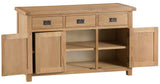 Cumbria - 3 Door / 3 Draw Sideboard