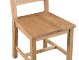 Cumbria -  Ladder Back Chair (Wooden Seat)