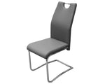 Cleo - Dining Set (Charcoal Chairs)