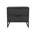 Daniel Range (Black) - 2 Draw Locker