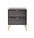 Daniel Range (Black) - 2 Draw Locker