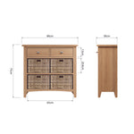 Grantham Oak - 2 Draw & 4 Basket Unit