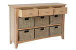 Grantham Oak - 3 Draw & 6 Basket Unit