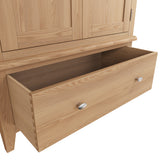 Grantham Oak - 2 Door/ 1 Draw Robe