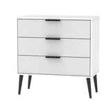 Hanwell White /Grey- 3 Draw Chest