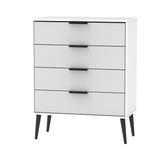 Hanwell White /Grey - 4 Draw Chest