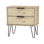 Hanwell Light Oak - 2 Draw Midi Locker