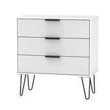 Hanwell White /Grey- 3 Draw Chest