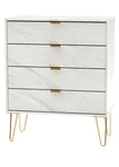 Hanwell Marble - 4 Draw Chest