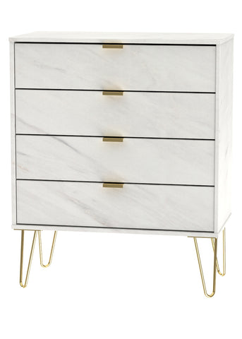 Hanwell Marble - 4 Draw Chest