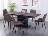 Imperial  - Dining Table (Dark Grey)
