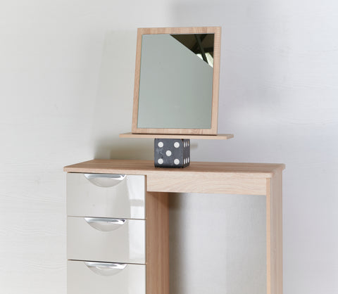 Ealing - Kashmir / Light Wood - Small Vanity Mirror