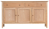 Newport Oak - 3 Door Sideboard