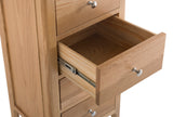 Newport Oak - 4 Draw Narrow Chest