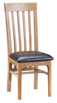 Newport Oak - Slat Back Chair (PU)