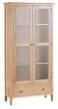 Newport Oak - Display Cabinet