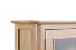 Newport Oak - Display Cabinet