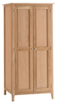Newport Oak - Full Hanging 2 Door Robe