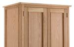 Newport Oak - Full Hanging 2 Door Robe