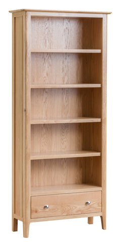 Newport Oak - Large Bookcase