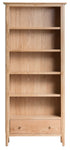 Newport Oak - Large Bookcase