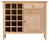 Newport Oak - Wine Cabinet