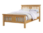 Rustic Oak - High End Bed Frame