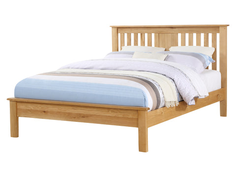 Rustic Oak - Low End Bed Frame