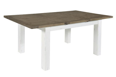 White Driftwood - 140cm Extending Table
