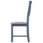 Rathbone Blue -  Cross back chair
