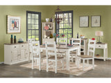 Painted Pine /Ash - 6ft Dining Table & Chairs