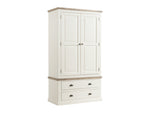 Painted Pine /Ash - Double Robe with Draws