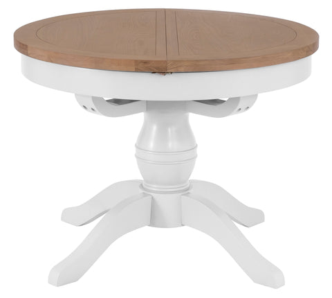 Tuscany White - Round Extending Table