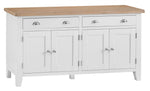 Tuscany White - 4 Door Sideboard