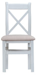 Tuscany Grey  - Cross Back Chair (Fabric)