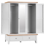 Tuscany White - 3 Door Robe