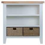 Tuscany Grey - Small Wide Bookcase
